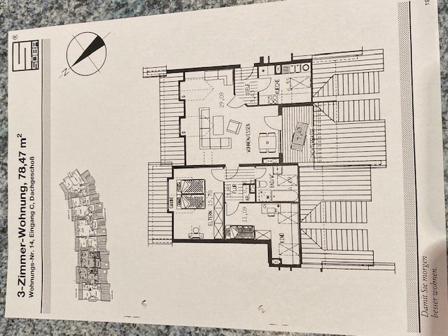 Wohnung zum Kauf provisionsfrei als Kapitalanlage geeignet 298.000 € 3 Zimmer 78,5 m²<br/>Wohnfläche Ober-Ramstadt Ober-Ramstadt 64372