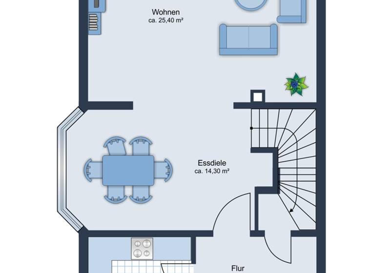 Doppelhaushälfte zur Miete 1.990 € 4 Zimmer 106,7 m² frei ab 01.05.2026 Saseler Chaussee 271 Sasel Hamburg / Sasel 22393