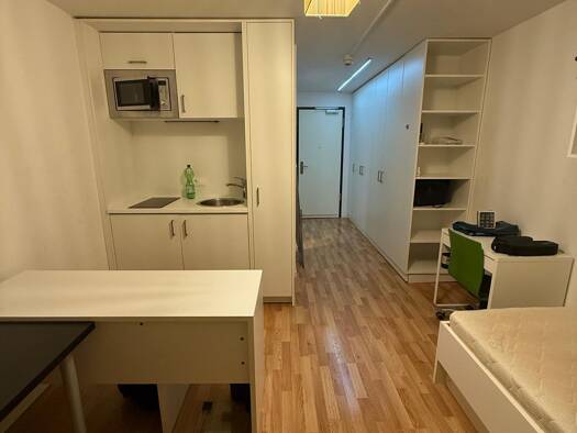 Studio zur Miete 846 € 1 Zimmer 21 m² Geschoss 3/6 frei ab sofort Schleißheimer Straße 323 Milbertshofen-Am Hart München 80809