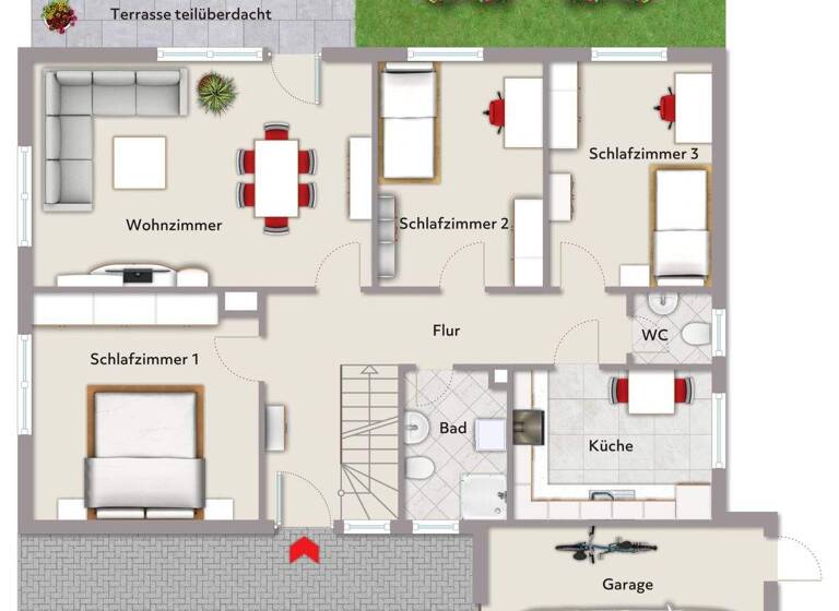 Einfamilienhaus zum Kauf 375.000 € 7 Zimmer 140 m² 615 m² Grundstück Bürgerfelde Oldenburg 26121