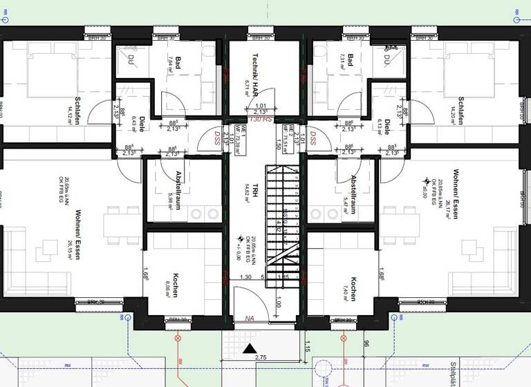 Wohnung zum Kauf provisionsfrei 242.000 € 2 Zimmer 72,2 m² Herzlake 49770