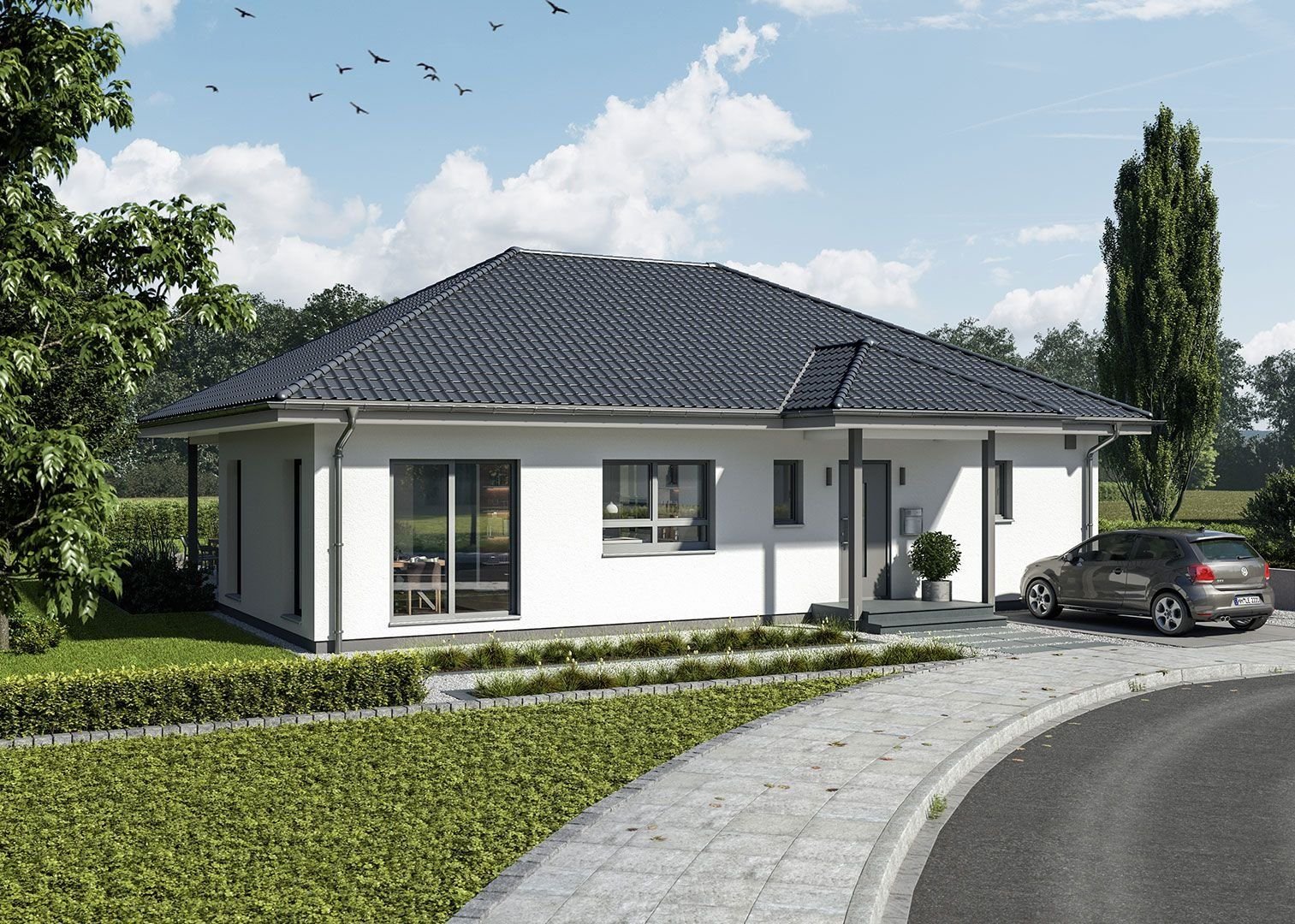 Bungalow zum Kauf provisionsfrei 468.344 € 5 Zimmer 147 m²<br/>Wohnfläche 602 m²<br/>Grundstück Trossingen Trossingen 78647