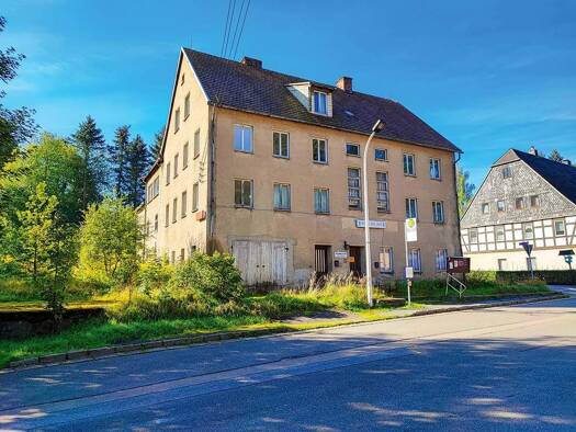 Mehrfamilienhaus zur Versteigerung 19.000 € 850 m² 780 m² Grundstück Dorfstraße 1 Hermannsdorf Elterlein 09481