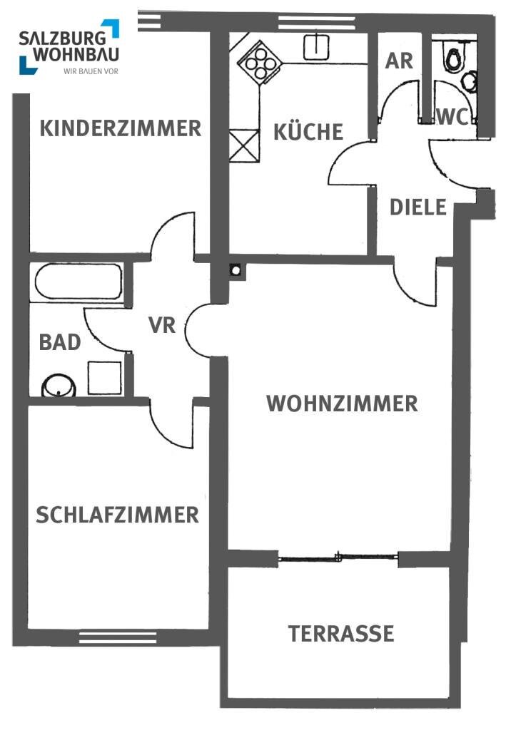 Wohnung zur Miete 527 € 3 Zimmer 79,1 m²<br/>Wohnfläche ab sofort<br/>Verfügbarkeit Bürgerbergweg 18 Bad Hofgastein 5630