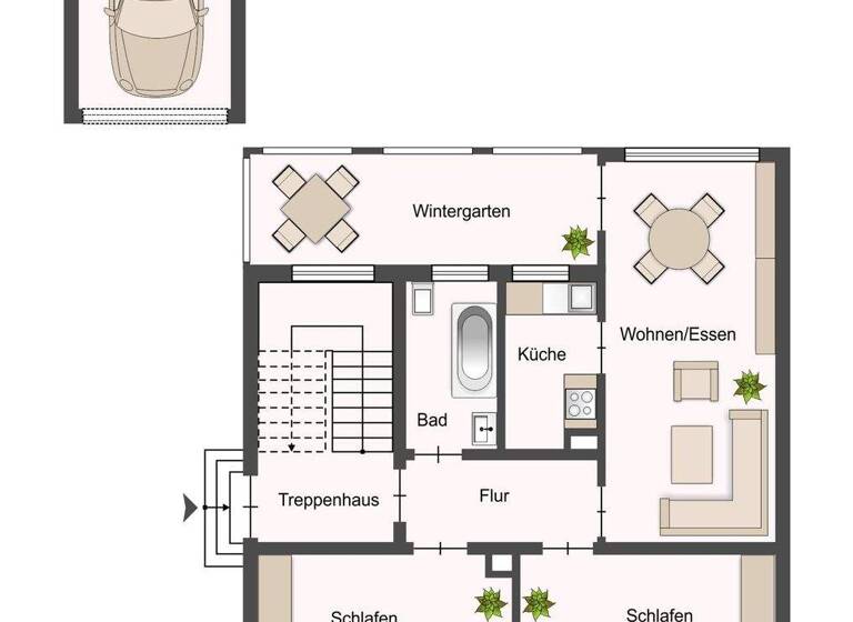 Mehrfamilienhaus zum Kauf 449.000 € 6 Zimmer 148 m² 421 m² Grundstück Neckarau Mannheim / Neckarau 68199