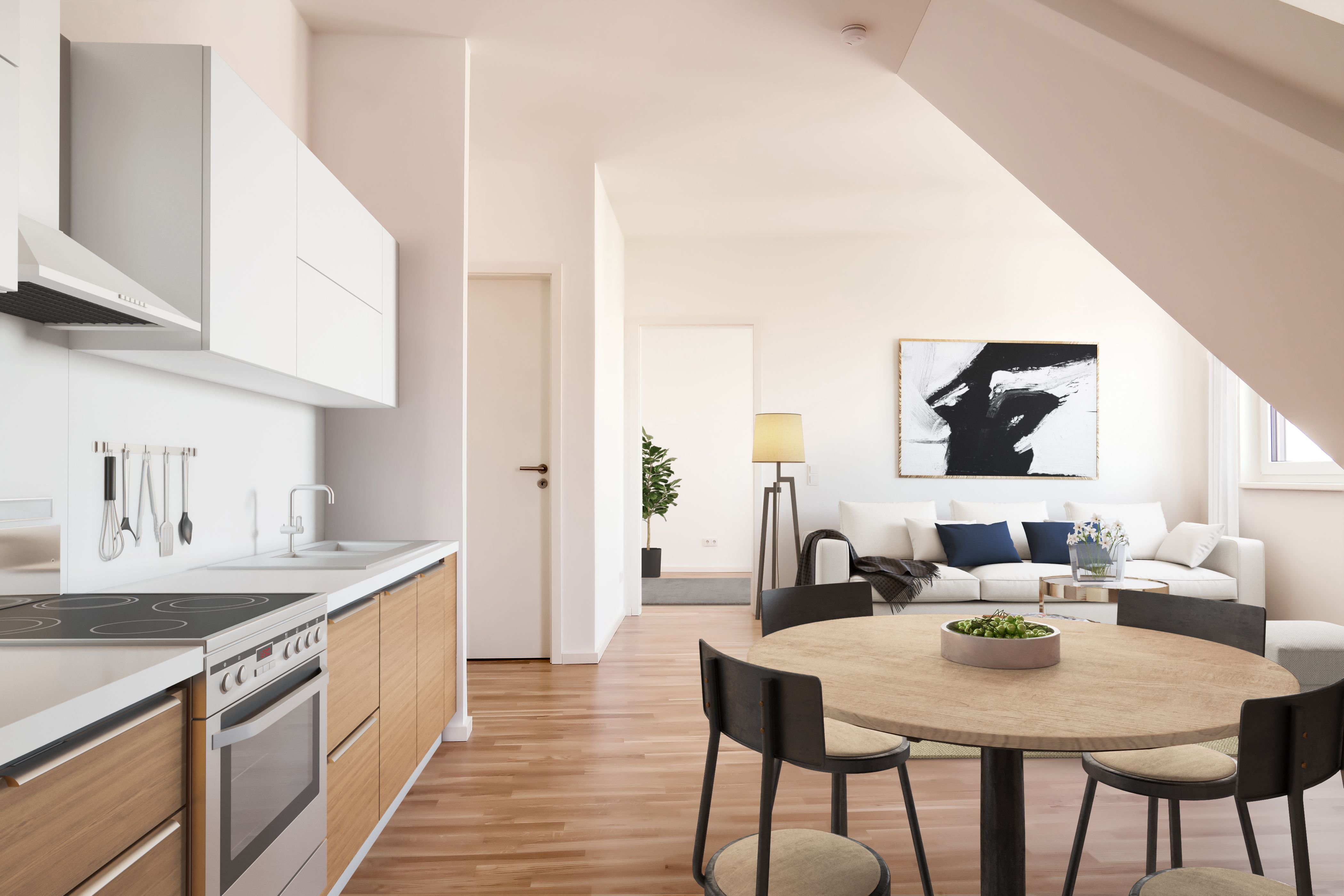 Apartment zum Kauf provisionsfrei 239.900 € 2 Zimmer 50,9 m²<br/>Wohnfläche 4.<br/>Geschoss ab sofort<br/>Verfügbarkeit Hildebrandstraße 38 Connewitz Leipzig 04277