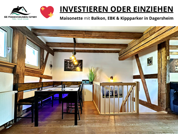 Maisonette zum Kauf 189.000 € 2,5 Zimmer 72 m² 2. Geschoss Dagersheim Böblingen 71034