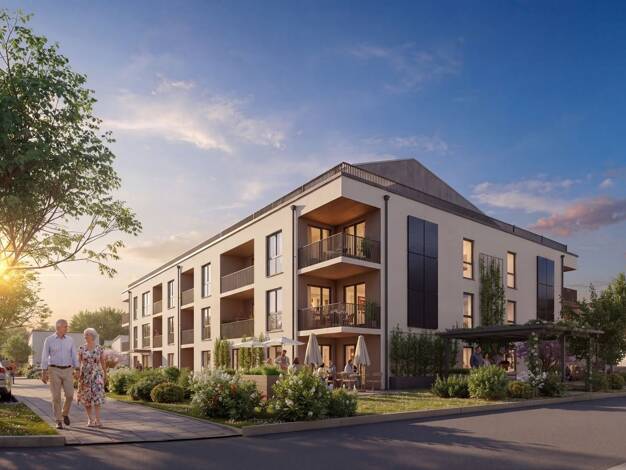 Wohnung zum Kauf provisionsfrei 355.934 € 2 Zimmer 59,7 m² 1. Geschoss Gersthofen Gersthofen 86368
