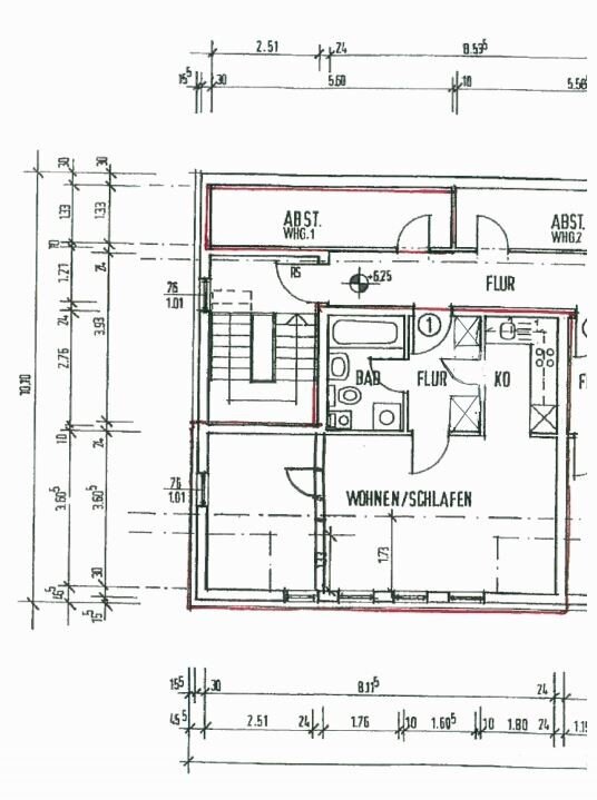 Wohnung zur Miete 390 € 2 Zimmer 40 m²<br/>Wohnfläche 2.<br/>Geschoss Grevesmühlen Grevesmühlen 23936