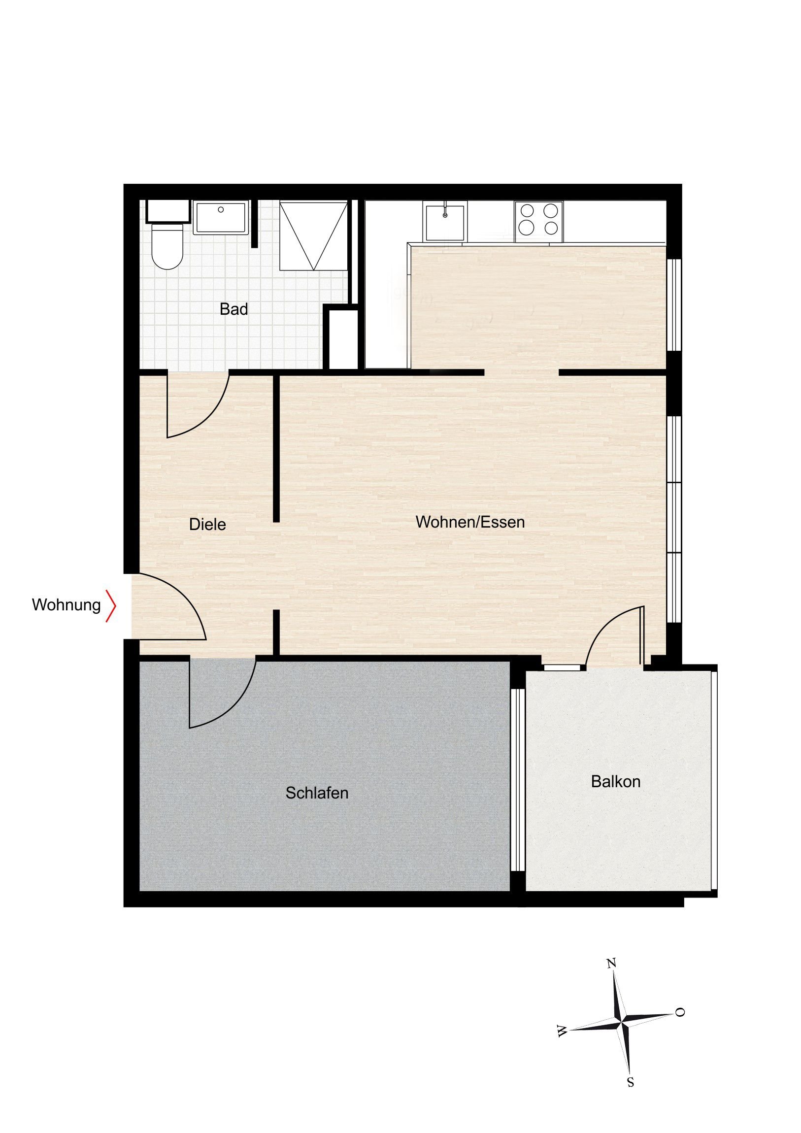 Wohnung zum Kauf 369.000 € 2 Zimmer 62 m²<br/>Wohnfläche 01.02.2025<br/>Verfügbarkeit Aeschach Lindau 88131