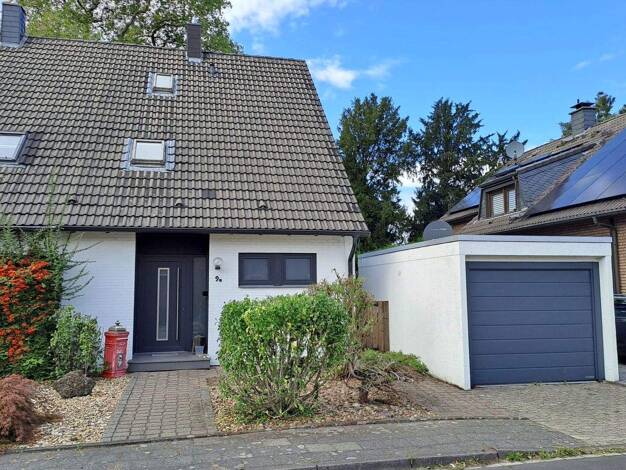 Doppelhaushälfte zum Kauf 379.000 € 3 Zimmer 118,7 m² 349 m² Grundstück Wevelinghoven Grevenbroich 41516