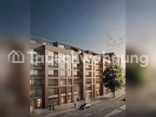 Penthouse zur Miete Tauschwohnung 2.000 € 3 Zimmer 90 m² 6. Geschoss Alsterdorf Hamburg 22307