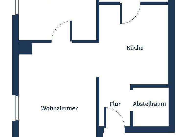 Wohnung zum Kauf 94.000 € 2 Zimmer 51,6 m² 2. Geschoss Hattingen 45525
