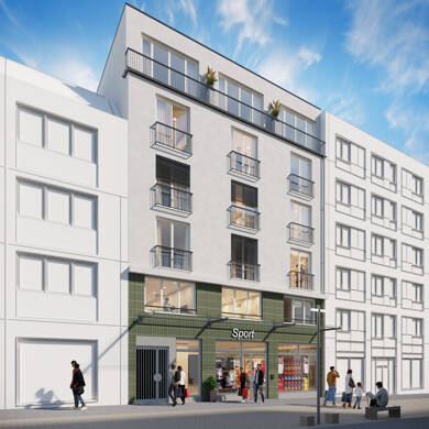 Wohnung zum Kauf provisionsfrei 399.900 € 3 Zimmer 64,5 m² 1. Geschoss Großkölnstr. 53-55 Markt Aachen 52062