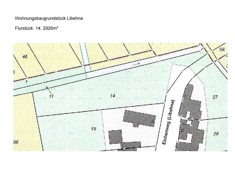 Grundstück zum Kauf provisionsfrei 99.000 € 2.926 m² Grundstück Libehna 06369