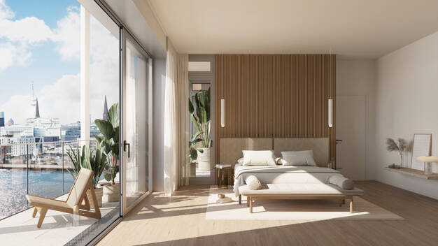 Studio zum Kauf - Erstbezug provisionsfrei 1.597.000 € 3 Zimmer 105,7 m² 5. Geschoss HafenCity Hamburg 20457