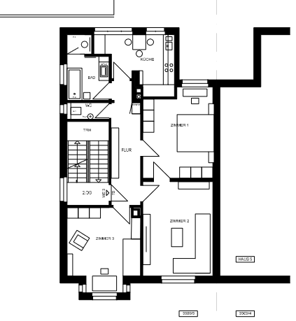 Wohnung zur Miete 700 € 3 Zimmer 85 m²<br/>Wohnfläche ab sofort<br/>Verfügbarkeit Tölzer Str. Seelberg Stuttgart 70372