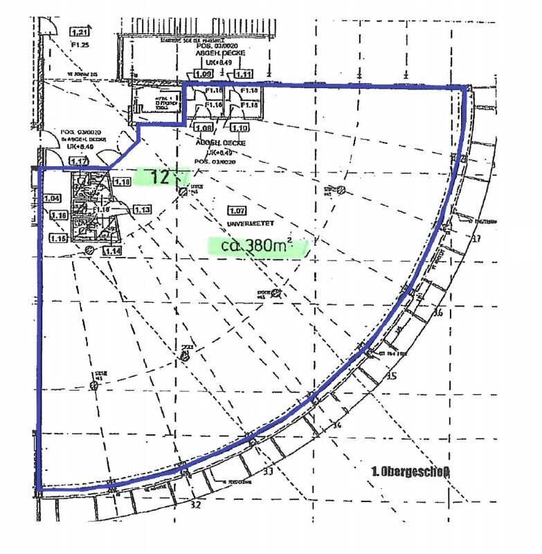 Büro-/Praxisfläche zur Miete provisionsfrei 5,50 € 380 m²<br/>Bürofläche Seidnitz-Nord (Schlottwitzer Str.) Dresden 01277