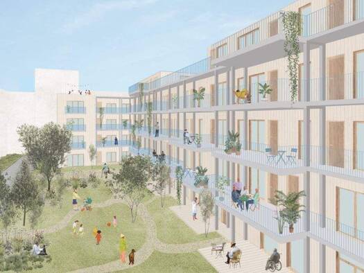 Wohnung zur Miete 2,5 Zimmer 60 m² 1. Geschoss frei ab 30.04.2029 Stühlinger West 79106