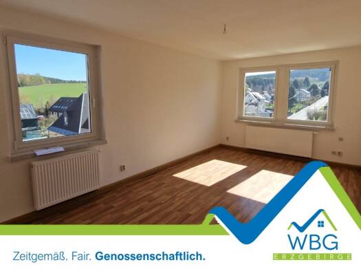 Wohnung zur Miete 484 € 5 Zimmer 88 m² Geschoss 3/3 frei ab sofort Wohngebiet Ernst Thälmann 13 Sehmatal-Cranzahl Sehmatal 09465