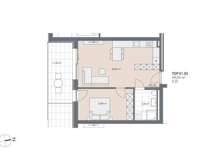Wohnung zum Kauf - Erstbezug provisionsfrei 443.200 € 2 Zimmer 49,2 m² 1. Geschoss Loferer Straße St. Johann in Tirol 6380