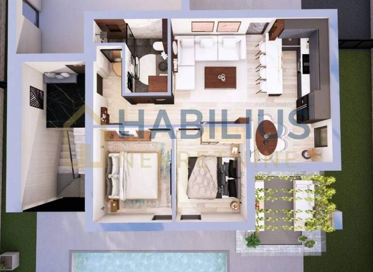 Wohnung zum Kauf 502.060 € 2 Zimmer 96 m² 1. Geschoss Petrcane - Kozino