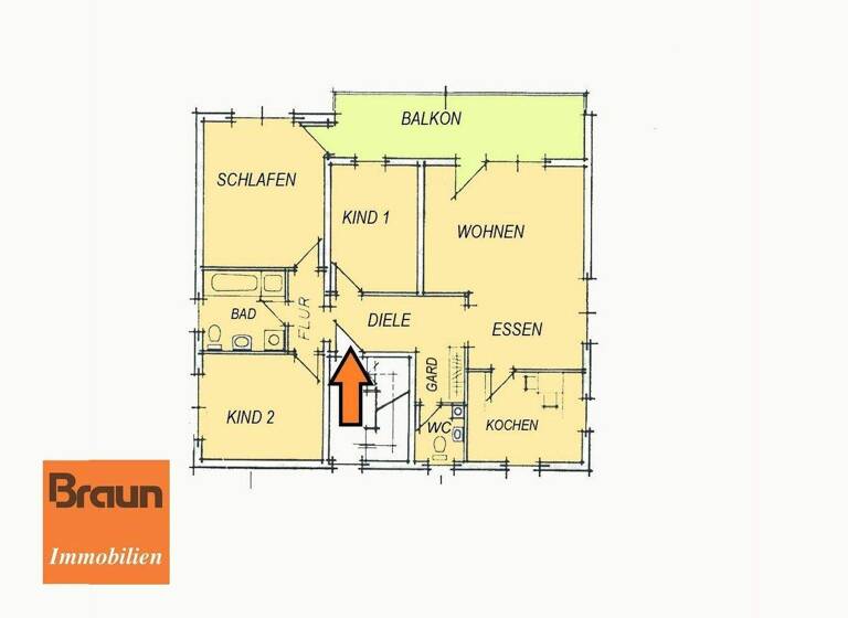 Wohnung zum Kauf 280.000 € 4,5 Zimmer 110 m² 1. Geschoss Trossingen 78647