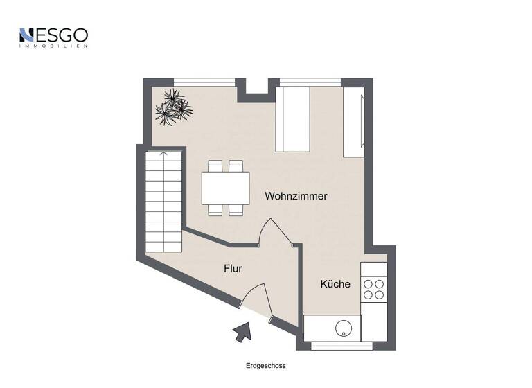 Maisonette zum Kauf 250.000 € 2 Zimmer 54 m² EG Babelsberg Nord Potsdam 14482