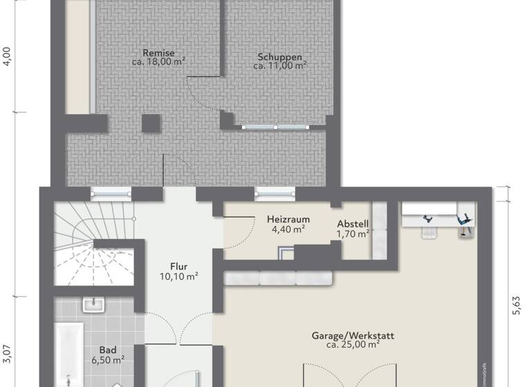 Reihenendhaus zum Kauf 85.000 € 3 Zimmer 93 m² 140 m² Grundstück frei ab sofort Penig 09322