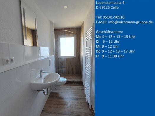 Wohnung zur Miete 702 € 3 Zimmer 73,9 m² EG frei ab 16.09.2026 Meudonstraße 7 Vorwerk Celle 29229
