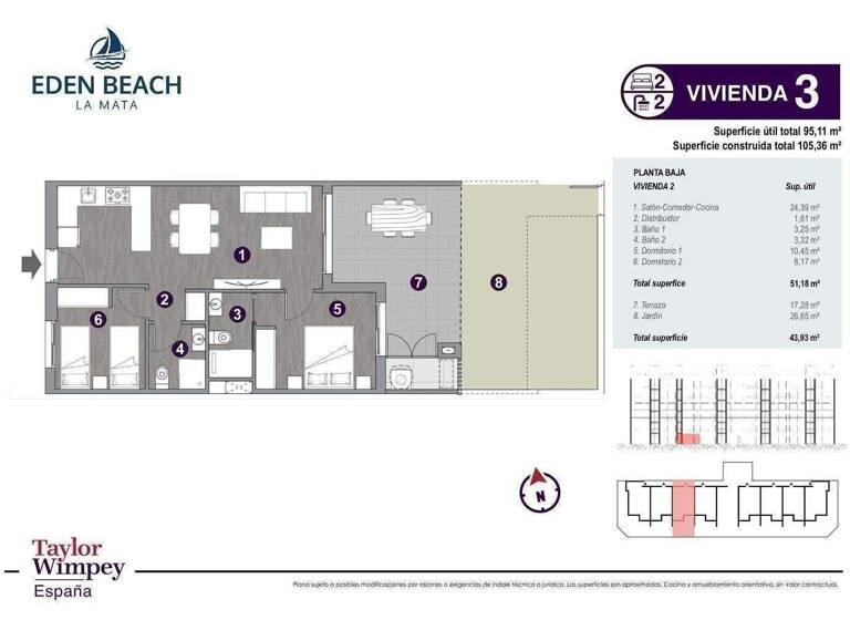 Studio zum Kauf provisionsfrei 285.000 € 3 Zimmer 78 m² Calle Diana Torrevieja 03183