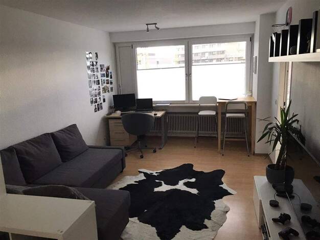 Studio zur Miete 390 € 1 Zimmer 30 m² 5. Geschoss frei ab 01.05.2026 Stadtmitte Neu-Ulm 89231