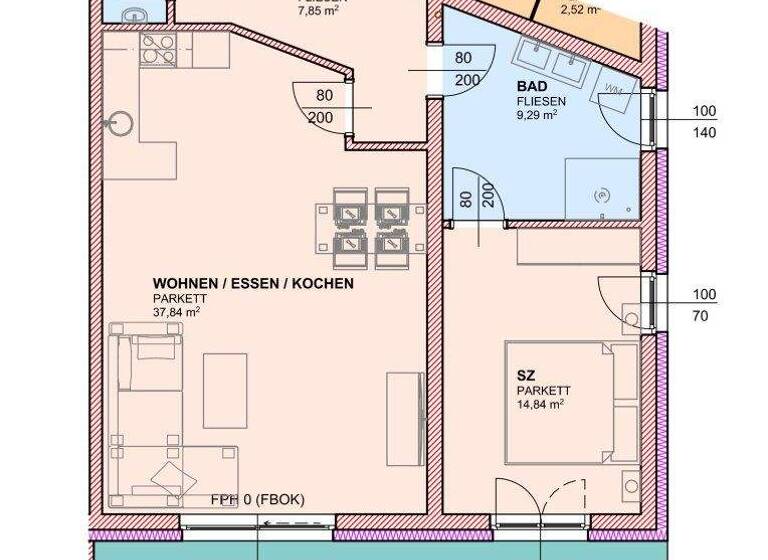 Wohnung zum Kauf - Erstbezug 397.400 € 2 Zimmer 72 m² EG Finkenstein am Faaker See 9584