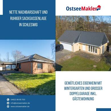 Einfamilienhaus zum Kauf 395.000 € 4 Zimmer 153 m² 1.047 m² Grundstück Schleswig 24837