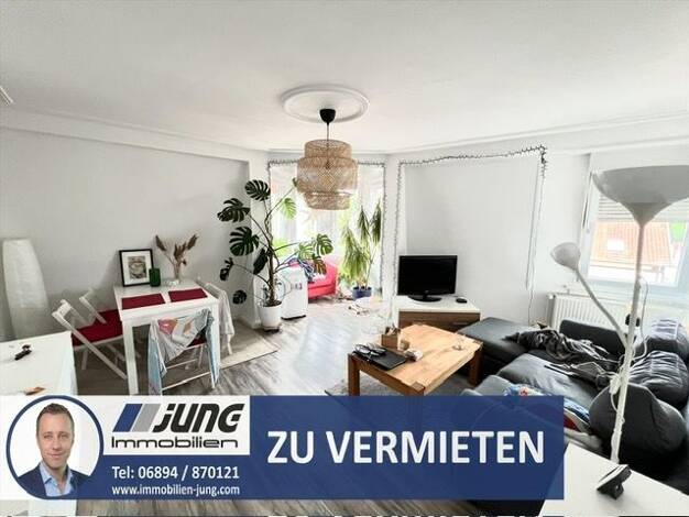 Wohnung zur Miete 540 € 2,5 Zimmer 80 m² 3. Geschoss St. Ingbert Sankt Ingbert 66386