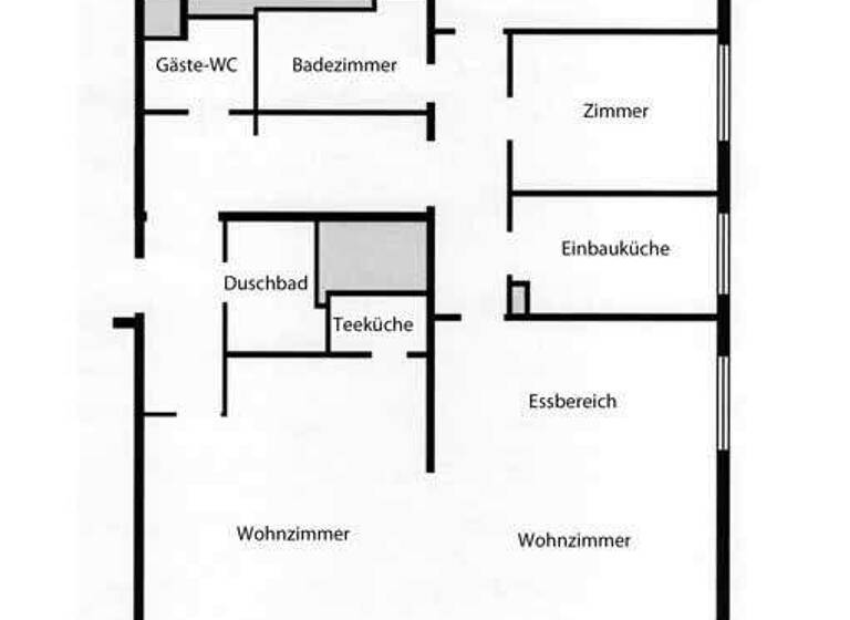 Wohnung zur Miete 1.980 € 3 Zimmer 138 m² 12. Geschoss frei ab 01.06.2026 Pempelfort Düsseldorf 40479