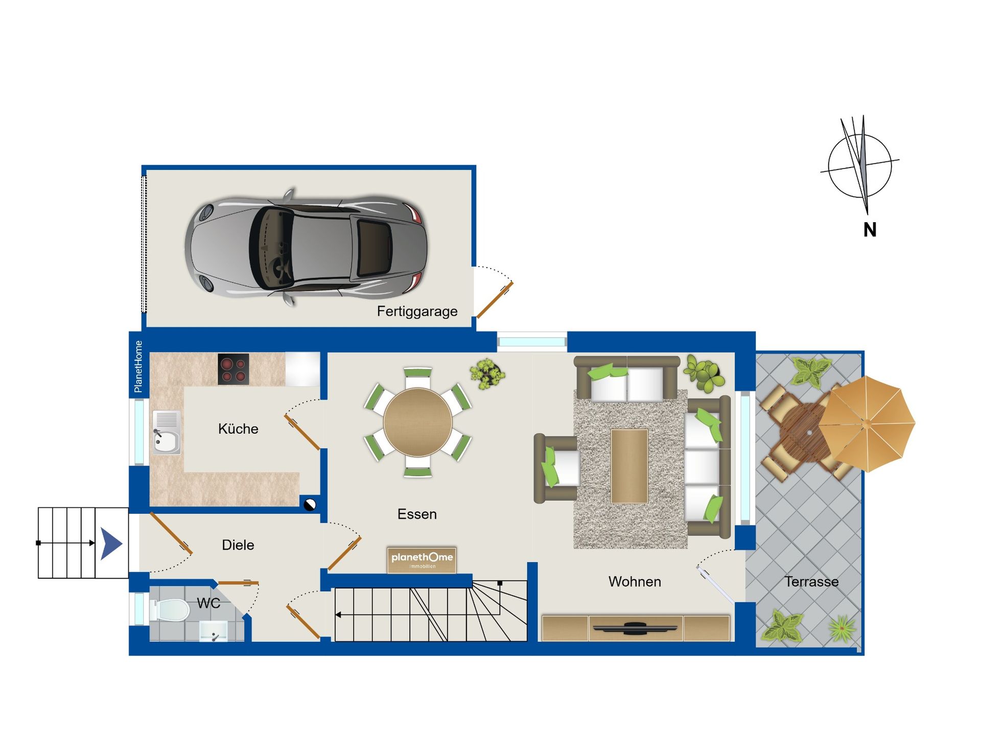 Doppelhaushälfte zum Kauf 290.000 € 4 Zimmer 101 m²<br/>Wohnfläche 253 m²<br/>Grundstück Dölzig Schkeuditz 04435