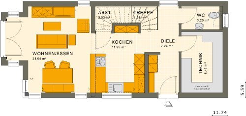 Einfamilienhaus zum Kauf 379.550 € 4 Zimmer 107 m²<br/>Wohnfläche 413 m²<br/>Grundstück Schmelz Schmelz 66839