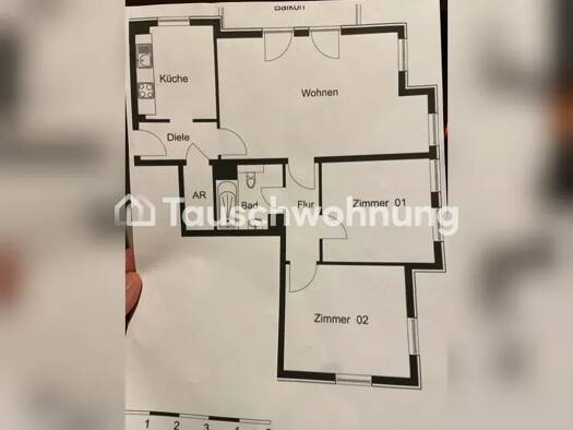 Wohnung zur Miete Tauschwohnung 900 € 3 Zimmer 80 m² 1. Geschoss Babelsberg Nord Potsdam 14482