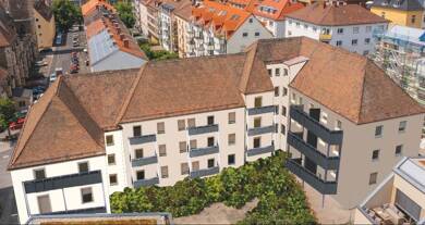 Wohnung zur Miete 546 € 2 Zimmer 52 m² 2. Geschoss frei ab 01.09.2025 Steinheilstr. 44 Grombühl Würzburg 97080