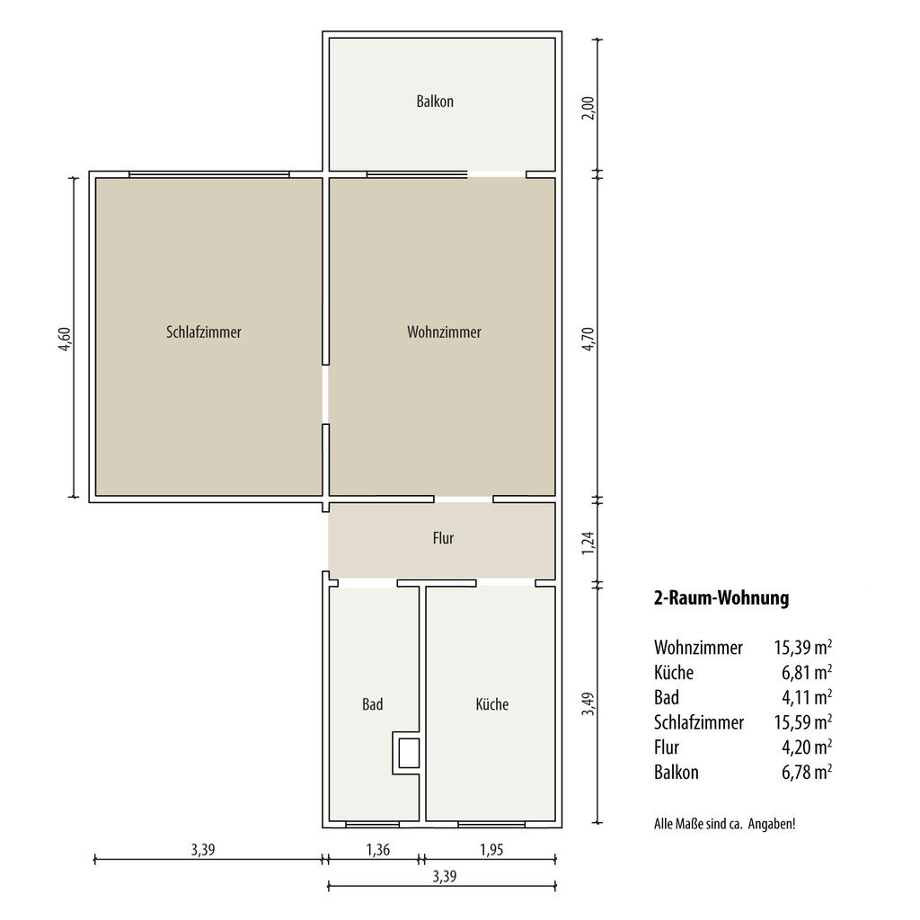 Wohnung zur Miete 283 € 2 Zimmer 49,3 m²<br/>Wohnfläche 4.<br/>Geschoss 01.02.2025<br/>Verfügbarkeit Pskower Straße 14 Bieblach 1 Gera 07546