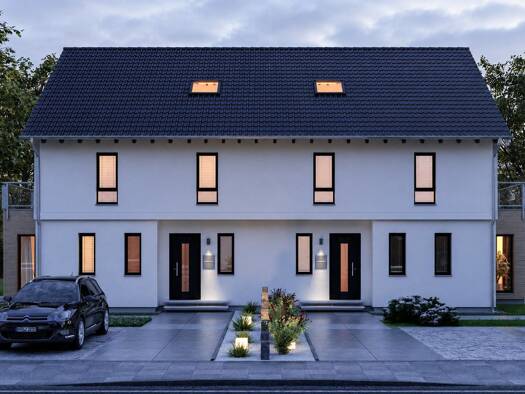 Doppelhaushälfte zum Kauf 615.230 € 4 Zimmer 128 m² 134 m² Grundstück Bergkirchen Bergkirchen 85232