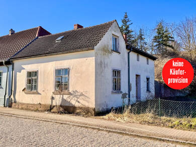Reihenendhaus zum Kauf provisionsfrei 49.000 € 4 Zimmer 60 m² 254 m² Grundstück Penkun Penkun 17328