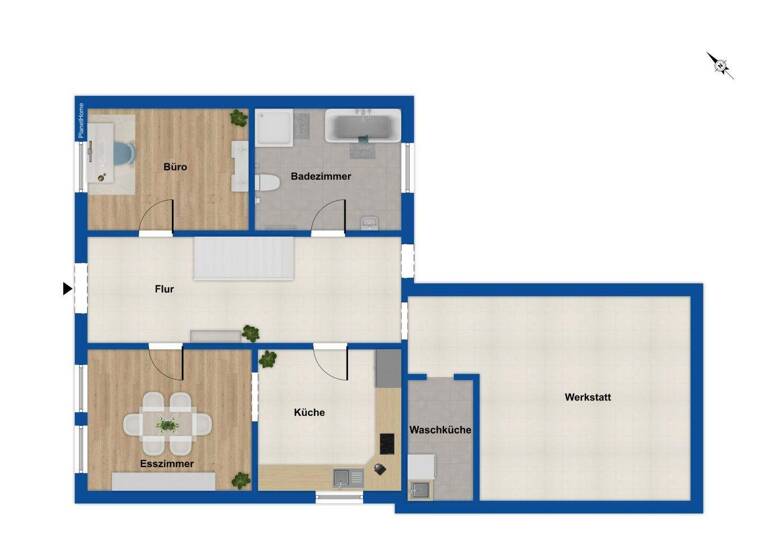 Einfamilienhaus zum Kauf 99.000 € 7 Zimmer 186 m² 317 m² Grundstück Borgholz Borgentreich 34434