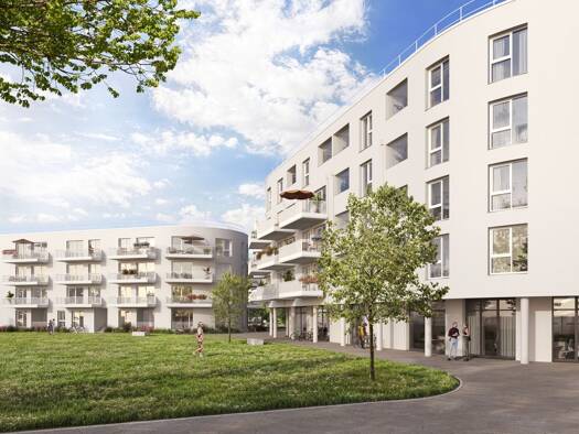 Wohnung zum Kauf - Erstbezug provisionsfrei 419.900 € 2 Zimmer 51,3 m² 4. Geschoss Haunstetten Haunstetten - Siebenbrunn 86179
