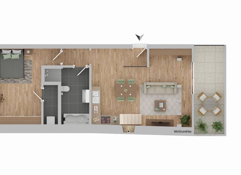 Maisonette zum Kauf provisionsfrei 195.000 € 2,5 Zimmer 81,6 m² Arnstadt 99310