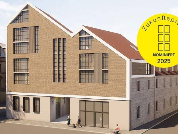 Wohnung zum Kauf - Neubau provisionsfrei 515.593 € 2 Zimmer 57,4 m² 2. Geschoss frei ab sofort Fahrstraße 13 Innenstadt Erlangen 91054