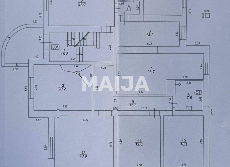 Villa zum Kauf 1.250.000 € 21 Zimmer 500 m² 3.000 m² Grundstück Jurmalas gatve 69 Riga 1029