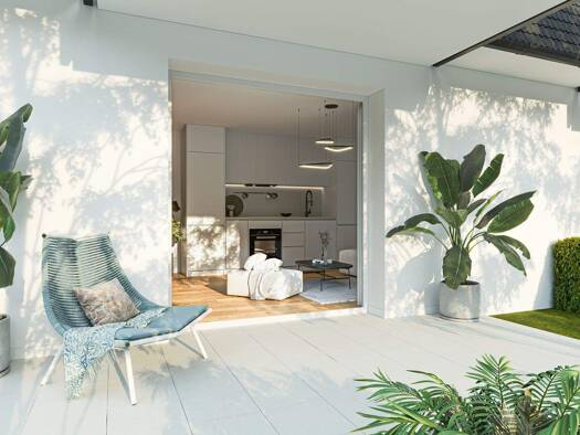 Terrassenwohnung zum Kauf 593.810 € 70 m² 3. Geschoss Zeltplatzstr. 15 (Whg. 3) 4 Trassenheide 17449