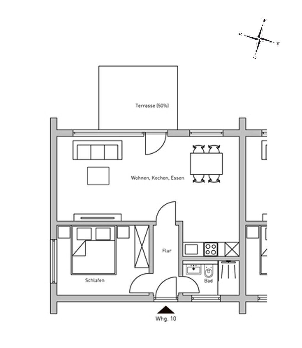 Wohnung zum Kauf 690.000 € 2 Zimmer 53 m²<br/>Wohnfläche Westerland Westerland 25980